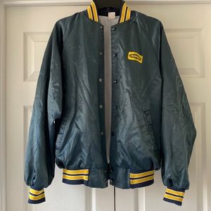 Vintage 80’s Men’s Striped Collar Jacket